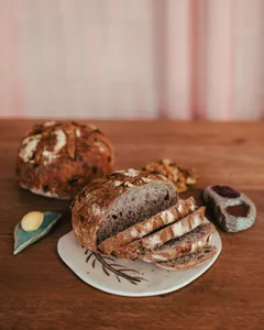 Pan de nueces y arándanos