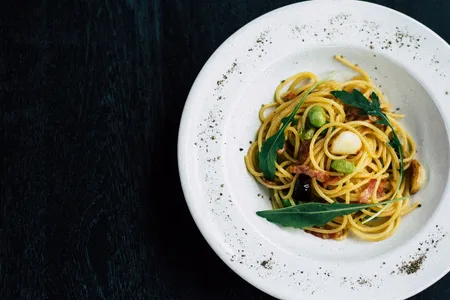 Spaguetti huevo