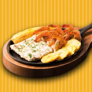 Parrilla Camarón Pescado