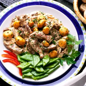 Fricasé de pollo