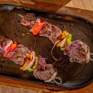 Brochetas de Solomito