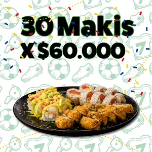 30 Makis x 60.000