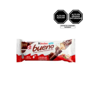 Chocolate con Leche Kinder Bueno x 43 g