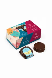 Caja Alfajor Artesanal Leche S/A 6 Unidades