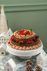 Pie de Chocolate Dos Pisos