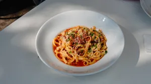 Fetuccini con Salsa Ragú