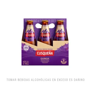 Cerveza Cusqueña Quinua Six Pack Botella X 310 Ml