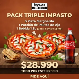 Pack triple impasto