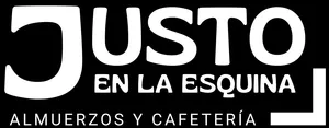 Logo de Justo en la esquina