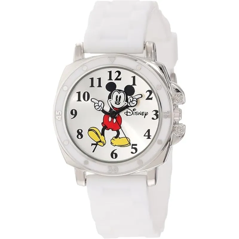RELOJ MICKEY MOUSE BLANCO RELOJ MICKEY MOUSE BLANCO