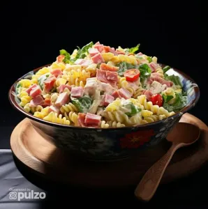 Ensalada de Pasta Jamón Pavo