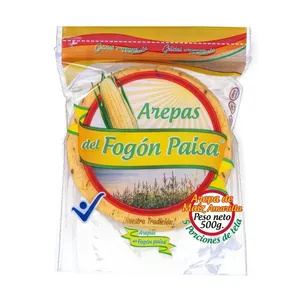 Arepa del fogon paisa maiz amarillo 5 unds x 500 gr