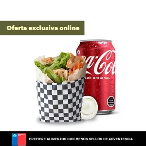 Combo Fajita + Agua o Bebida lata $4.790
