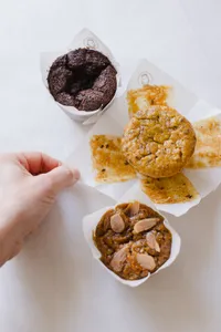 Caja 9 queques sin azúcar y sin lácteos