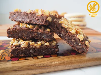 Brownie a base de porotos negros y chocolate x 500 grs.