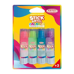 Bl. Adhesivo en Barra x4 colores