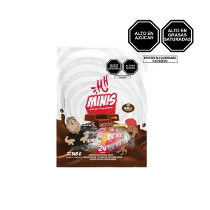 Bombones Mini Bolsa Hh Mix X 144 Gr