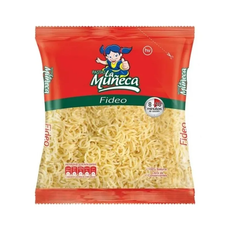 PASTAS LA MUÑECA FIDEOS 250G