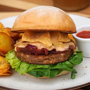Hamburguesa Chipotle Crunch