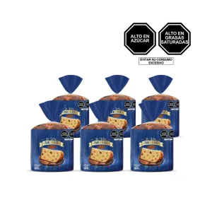 Paneton Tradicional La Vita Panettiere Caja 6 Und x 800 g