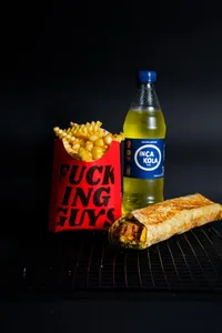 Combo Hat Trick: 3 wrap + 3 papas + 3 bebida