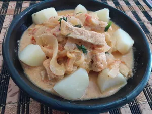 Plato del día Cerdo Tipo Marsala