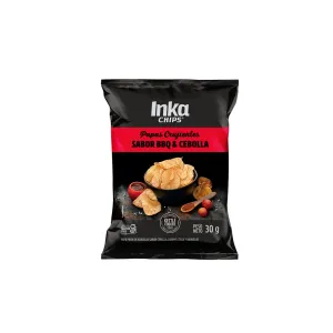 Papas Inka Chips Cebolla Caramel & Bbq x 30 g