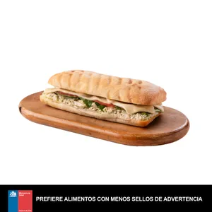 Sándwich Gourmet Pollo Albahaca Queso