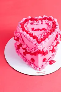 Torta Corazón Vintage