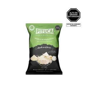 Snack Pituca Chips Garlic Onion Bolsa X 146 Gr