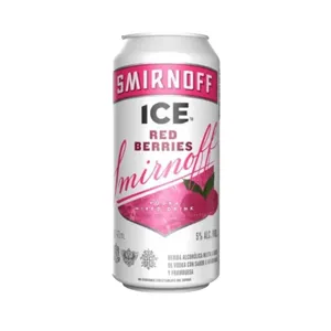 Vodka Smirnoff Ice Red Berries Lata 473 Ml.