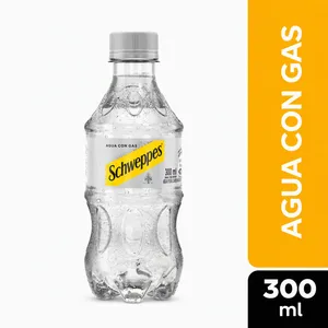 Schweppes Agua con Gas 300 ML.