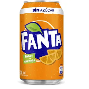 Fanta Sin azúcar 350 Ml