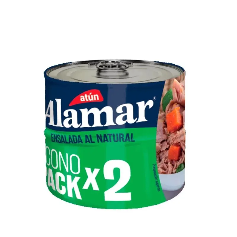 ATUN ALAMAR ENSALADA AL NATURAL 160G DUOPACK - Supermercados La 80 ...