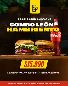COMBO LEON HAMBRIENTO