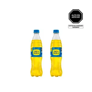 Pack 2 Gaseosa Inca Kola 600 ml