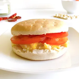 🌱 Sándwich queso y huevo revuelto