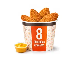 Bucket Pechuga Apanada 8U