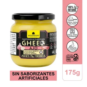 Mantequilla clarificada karavansay 175 g ghee ajo