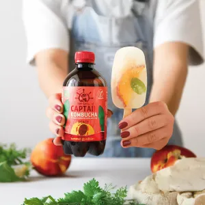 GUTSY CAPTAIN KAMBUCHA DURAZNO 400 ML