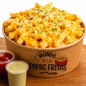 Papas Mix De Quesos