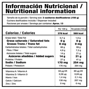 PROTEÍNA MASS EVOLUTION VAINILLA 1900G SMART NUTRITION TARRO