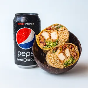 Arma tu wrap + bebida