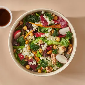 Ensalada de Queso Feta y Remolacha