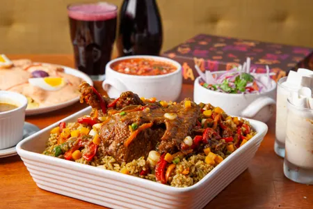 Banquetazo para 2 personas - Arroz con Pato (para calentar en casa)