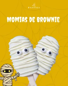 Paletas de Brownie MOMIA