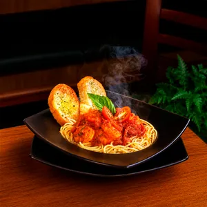 Fetuccini camar Fetuccini camarón en salsa napolitana