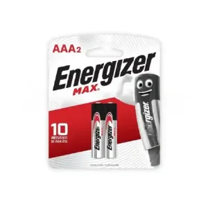 Pilas Energizer Max Aaa X 2 Und