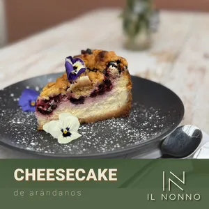Cheesecake arándanos