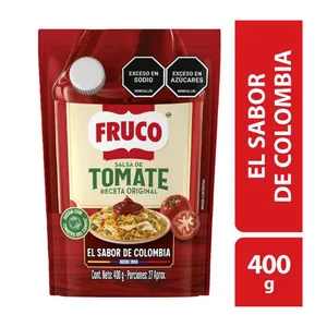 SALSA DE TOMATE FRUCO X 400 GRS DOYPACK